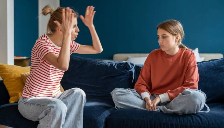 Mother Shouting ADHD