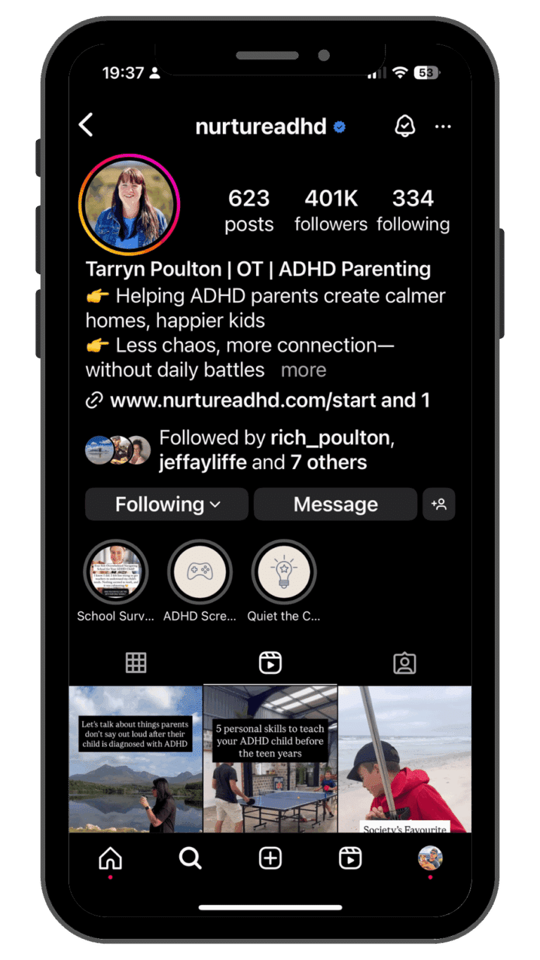 Instagram Nurture ADHD 11