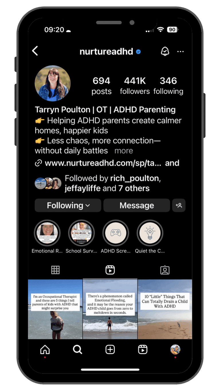 Instagram Nurture ADHD 14