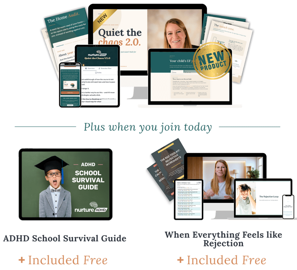 Quiet the Chaos V2.0 Launch Bundle - three products and two bonuses