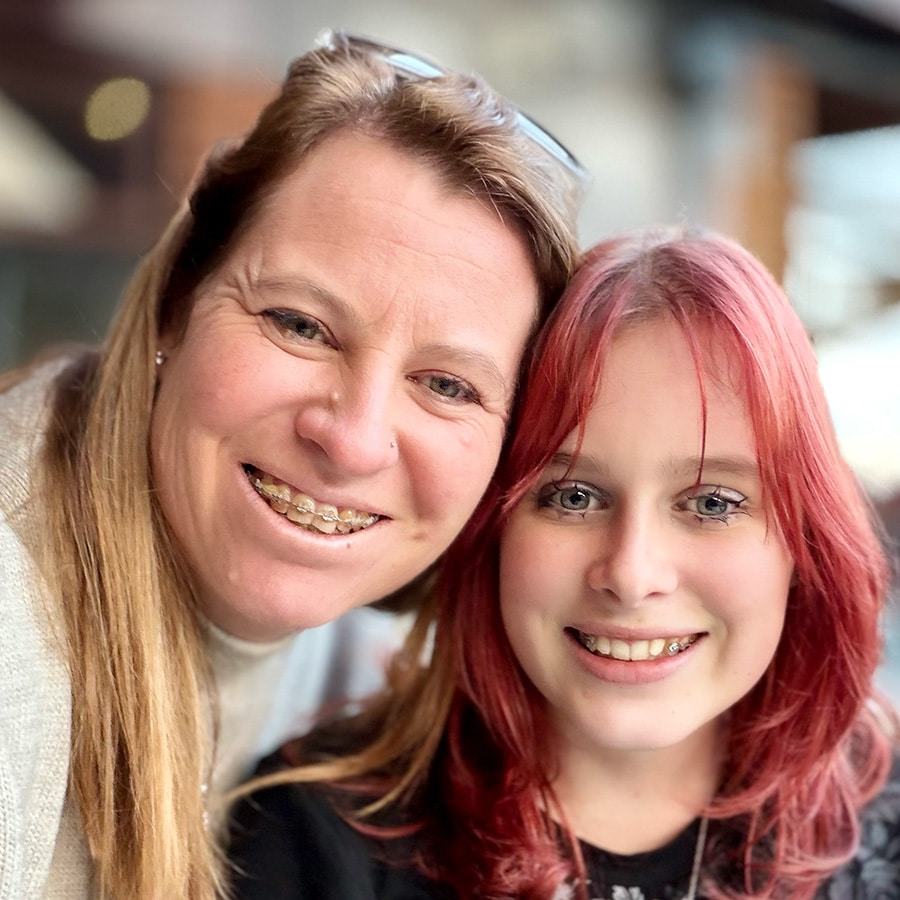 Tarryn with her daughter